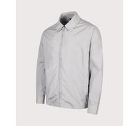 BOSS Mens Oversized Lutti M Overshirt - Colour: 084 Open Grey - Size: Small