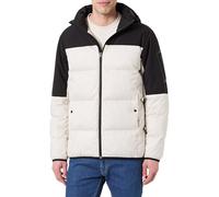 BOSS Men's Ow_Block-x Jt Hd Outerwear Jacket, Open White, M