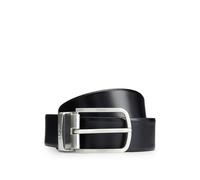 Boss Mens Owen B Italian Leather Reversible Belt - Black - One Size - Black - 100% Mixed