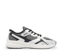 Boss Mens Owen Running Trainers in Silver - Size UK 5