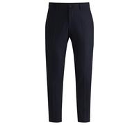 BOSS Mens P-Genius-CW-WG-244 Slim-fit Trousers in Stretch Flannel