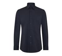 Boss Mens P Hank Kent Long Sleeve Oxford Shirt in Black - Size Large