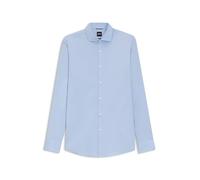 Boss Hank Spread Long Sleeve Shirt Blue 41 / Regular Man