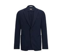 BOSS P-Hanry-J-WG-233 Slim Fit Suit Jacket - Dark Blue, Dark Blue, Size 48=Uk38, Men Dark Blue