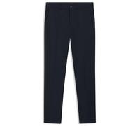 BOSS Mens P-Kaiton1-Zip Slim-fit Trousers in Cotton-Blend Twill