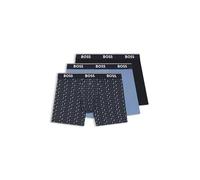 BOSS Mens Pack Boxer Briefs Blue/Navy 460 XL
