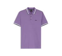 Boss Paddy 10241663 Short Sleeve Polo Purple M Men