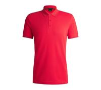 BOSS Mens Paddy Contrast-Logo Paddy Polo Shirt in Cotton piqué