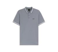 BOSS Paddy polo shirt in cotton piqué - Style Paddy, 50469055 Grey XXL