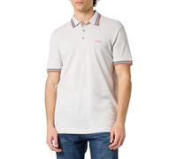 BOSS Mens Paddy Contrast-Logo Paddy Polo Shirt in Cotton piqué