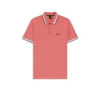 BOSS Mens Paddy Contrast-Logo Paddy Polo Shirt in Cotton piqué