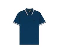 BOSS Mens Paddy Contrast-Logo Paddy Polo Shirt in Cotton piqué