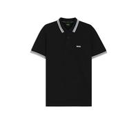 BOSS Men's Paddy Curved Polo Shirt, Black1, M