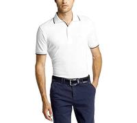 BOSS Men's Paddy Curved Polo Shirt, White100, M