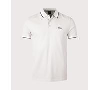 BOSS Mens Paddy Polo Shirt - Colour: 053 Light/Pastel Grey - Size: Large