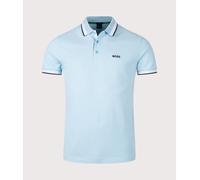 BOSS Mens Paddy Polo Shirt - Colour: 455 Light/Pastel Blue - Size: XXL