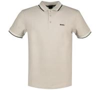 BOSS Men's Paddy Polo Shirt, Light/Pastel Grey53, M