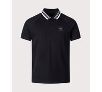 BOSS for man. 50538176 Paddy Rib polo shirt black (M), Casual, Cotton, Short sleeve
