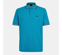 Boss Mens Paddy Short Sleeve Polo Shirt in .Turquoise/Aqua - Blue - Size Small