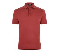 Boss Mens Paino Plain Polo Shirt - Brown - L - Brown - 100% Mixed
