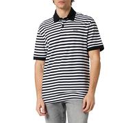 BOSS Men's PalesStripe Polo, Black1, M