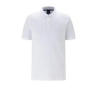BOSS Men's Pallas Short Sleeve Polo Shirt, White, Large