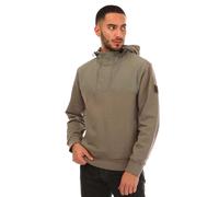 Boss Mens Panelled Relaxed Fit Hoodie - Brown - Brown - L