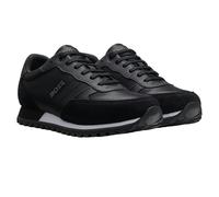 Boss Mens Parkour Leather Running Shoes - Black/White - Black/White - 6 UK