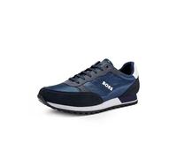 BOSS Men's Parkour Runn Sneakers, Sky Captain Navy, 8 UK