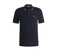 BOSS Mens Parlay 190 Logo-Detail Polo Shirt in Cotton piqué