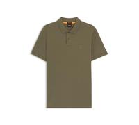 BOSS Mens Passenger Polo Shirt Short Sleeve Cotton Open Green 3XL