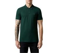 BOSS Mens Passenger Polo Shirt Short Sleeve Cotton Open Green L