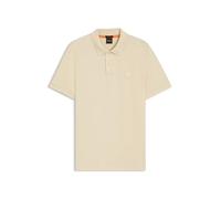 BOSS Mens Passenger Slim-fit Stretch-Cotton Polo Shirt with Logo Patch
