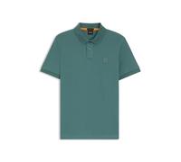 BOSS Stretch-cotton slim-fit polo shirt with logo patch - Style Passenger, 50507803 Green XL