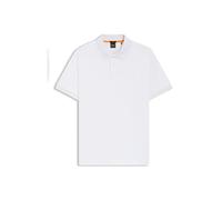 BOSS Mens Passenger Stretch-Cotton Slim-fit Polo Shirt with Logo Patch