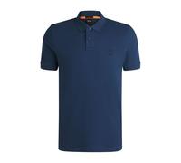 BOSS Mens Passenger Stretch-Cotton Slim-fit Polo Shirt with Logo Patch