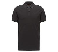 BOSS Mens Passenger Stretch-Cotton Slim-fit Polo Shirt with Logo Patch