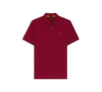 BOSS Mens Passenger Slim-fit Stretch-Cotton Polo Shirt with Logo Patch