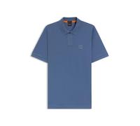 BOSS Mens Passenger Stretch-Cotton Slim-fit Polo Shirt with Logo Patch