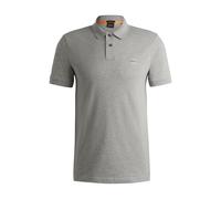 BOSS Mens Passenger Stretch-Cotton Slim-fit Polo Shirt with Logo Patch