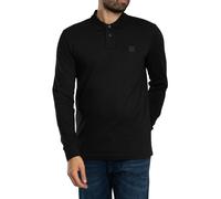 BOSS Men's Passerby Longsleeved Polo Shirt, Black