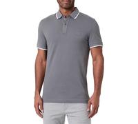 BOSS Men's Passertip Polo, Open Grey, XL