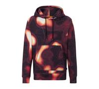 Boss Mens Patterned Regular Long-Sleeved HoodieS Medium Pink GT28036