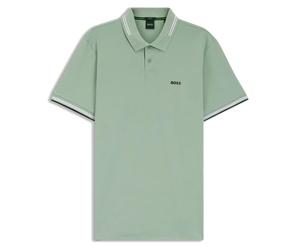 BOSS Men's Paul 10255848 01 Polo, Open Green 359, L