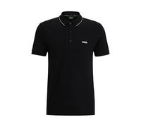 BOSS Mens Paule 4 Cotton-piqué Slim-fit Polo Shirt with Tonal Logo