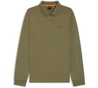 BOSS Men's Pe_Interlock_Long Polo, 342open Green, 5XL