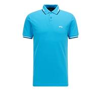 BOSS Mens Pe Interlock Polo Shirt - Colour: 001 Black - Size: XXL