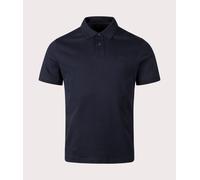 BOSS Mens Pe Interlock Polo Shirt - Colour: 404 Dark Blue - Size: XL
