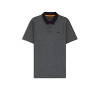 Boss Pe Oxford New Short Sleeve Polo Grey M Men