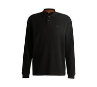 BOSS Petempestolong Long Sleeve Polo Shirt Black size M